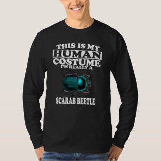 Det här är min mänskliga dräkt jag är Verkligen en T Shirt