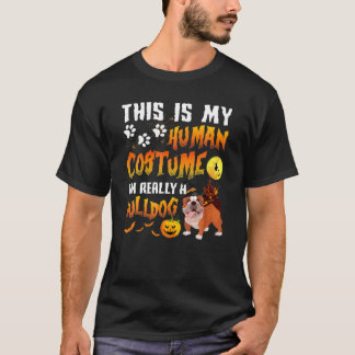 Det här är min mänskliga dräkt jag är Verkligen en T Shirt