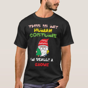 Det här är min mänskliga dräkt jag är Verkligen en T Shirt