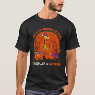 Det här är min mänskliga dräkt jag är Verkligen en T Shirt