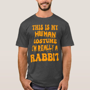 Det här är min mänskliga dräkt jag är Verkligen en T Shirt