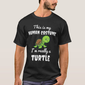 Det här är min mänskliga dräkt jag är Verkligen en T Shirt