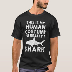 Det här är min mänskliga dräkt jag är Verkligen en T Shirt