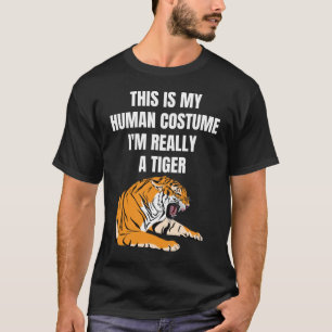 Det här är min mänskliga dräkt jag är Verkligen en T Shirt