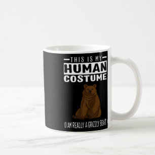 Det här är min mänskliga dräkt jag är Verkligen et Kaffemugg