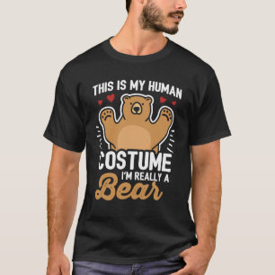 Det här är min mänskliga dräkt jag är Verkligen et T Shirt