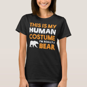 Det här är min mänskliga dräkt jag är Verkligen et T Shirt