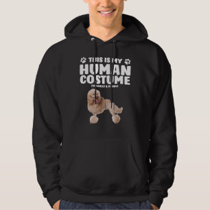 Det här är min mänskliga dräkt jag är Verkligen i  Hoodie