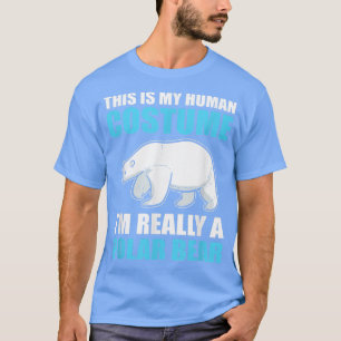 Det här är min mänskliga dräkt jag är Verkligen i T Shirt