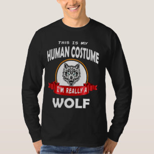 Det här är min mänskliga dräkt jag är Verkligen i T Shirt