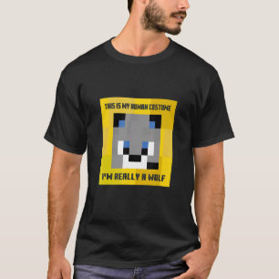 Det här är min mänskliga dräkt jag är Verkligen i T Shirt