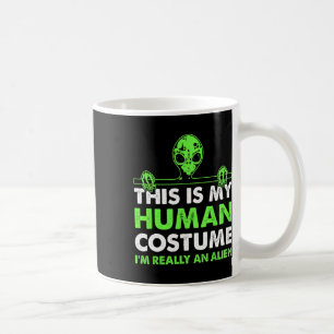 Det här är min mänskliga dräkt jag är Verkligen oc Kaffemugg