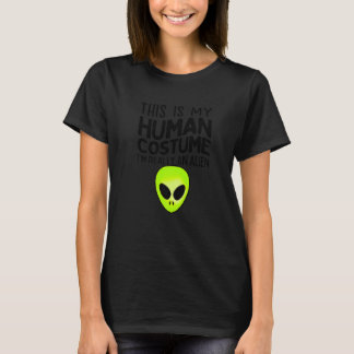 Det här är min mänskliga dräkt jag är Verkligen oc T Shirt