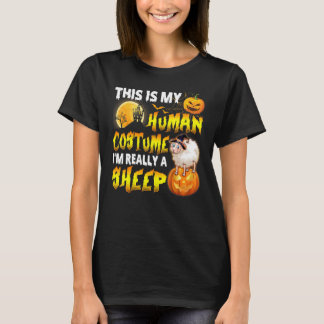 Det här är min mänskliga dräkt.. Jag är Verkligen T Shirt