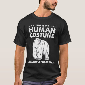 Det här är min mänskliga dräkt.. Jag är Verkligen  T Shirt