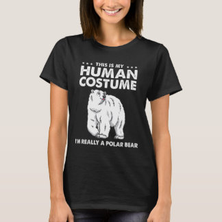 Det här är min mänskliga dräkt.. Jag är Verkligen  T Shirt