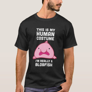Det här är min mänskliga dräkt.. Jag är Verkligen T Shirt
