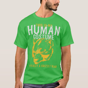 Det här är min mänskliga dräkt.. Jag är Verkligen T Shirt
