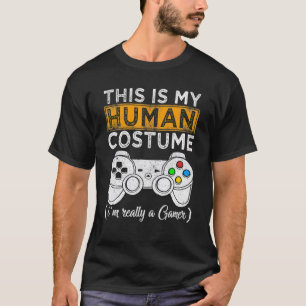 Det här är min mänskliga dräkt.. Jag är Verkligen T Shirt