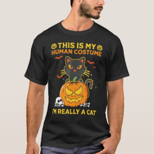 Det här är min mänskliga dräkt.. Jag är Verkligen T Shirt