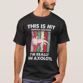 Det här är min mänskliga dräkt.. Jag är Verkligen T Shirt