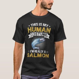 Det här är min mänskliga dräkt.. Jag är Verkligen  T Shirt