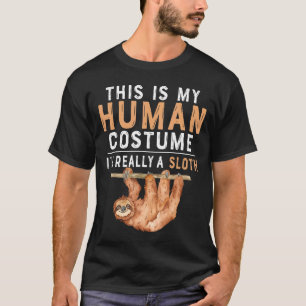 Det här är min mänskliga dräkt.. Jag är Verkligen  T Shirt