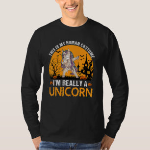 Det här är min mänskliga dräkt.. Jag är Verkligen T Shirt