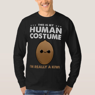 Det här är min mänskliga dräkt Kiwi Fruit Hallowee T Shirt
