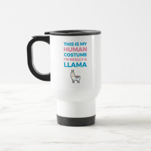 Det här är min mänskliga dräkt - Llama Edition I Resemugg