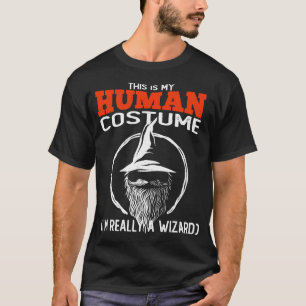 Det här är min mänskliga dräkt om en guide t shirt