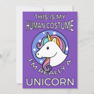 Det här är min mänskliga dräkt - Unicorn Edition I