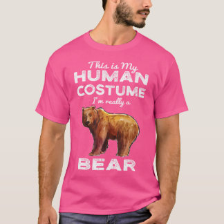 Det här är min mänskliga Kawaii-djurbjörn Cosplay T Shirt