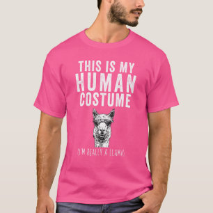 Det här är min mänskliga kostym, jag är verkligen t shirt