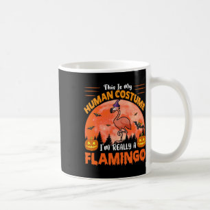 Det här är min mänskliga kostym Verkligen en Flami Kaffemugg