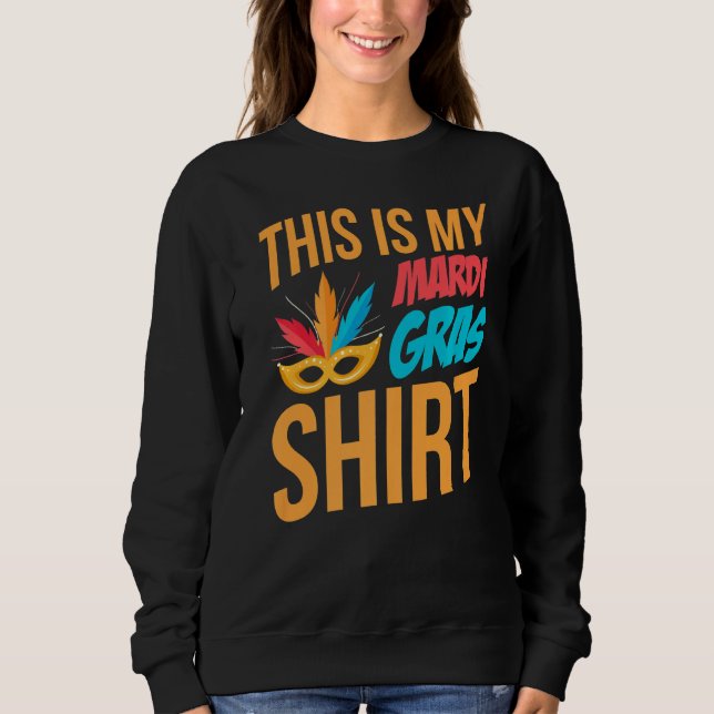 Det här är min Mardi Gras Shirt Carnival Premium T (Framsida)