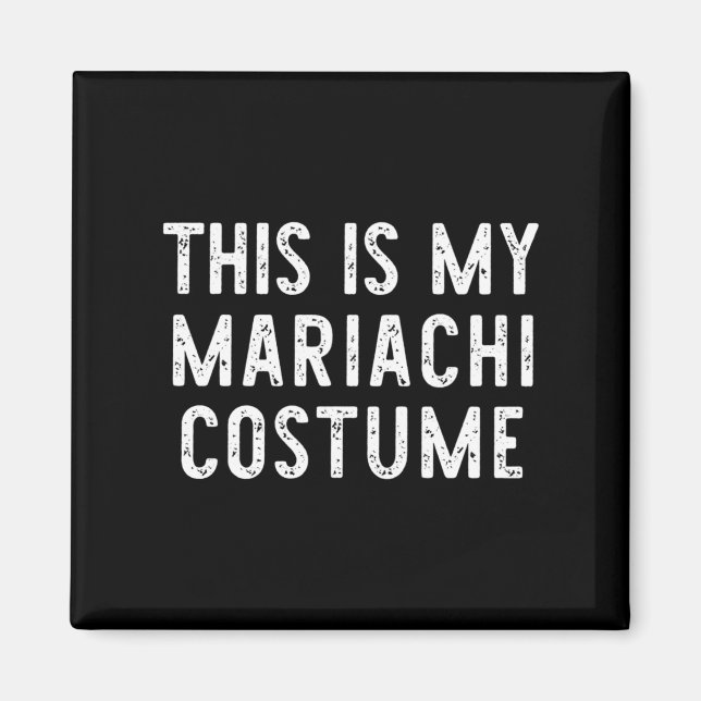 Det här är min Mariachi Costume Halloween Lynne Ea Magnet (Framsidan)