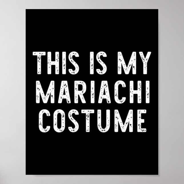 Det här är min Mariachi Costume Halloween Lynne Ea Poster (Framsidan)