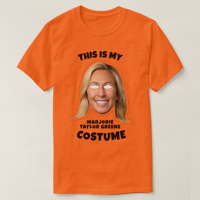 Det här är min Marjorie Taylor Greene Costume T Shirt (Design framsida)