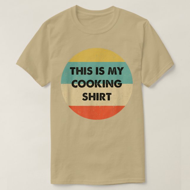 Det här är min matlagning606  t shirt (Design framsida)