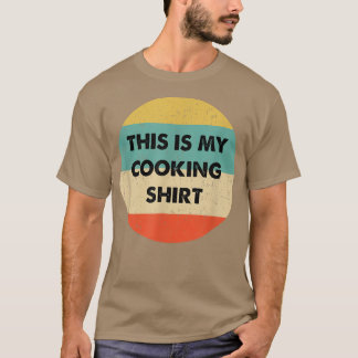 Det här är min matlagning606  t shirt