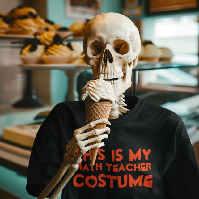 Det här är min Mattelärare Costume Shirt Tee Shirt (This Is My Math Teacher Costume Shirt)