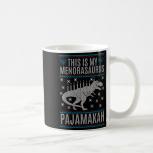 Det här är min Menorah-saurus Lycklig Hanukkah Din Kaffemugg