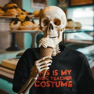 Det här är min musiklärare Costume Shirt T-shirt