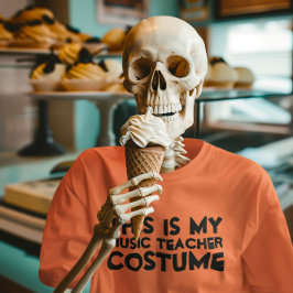 Det här är min musiklärare Costume Shirt Tee