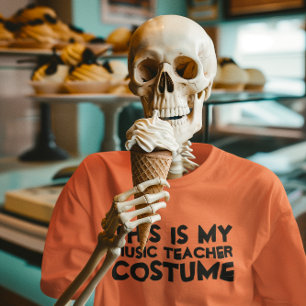 Det här är min musiklärare Costume Shirt Tee