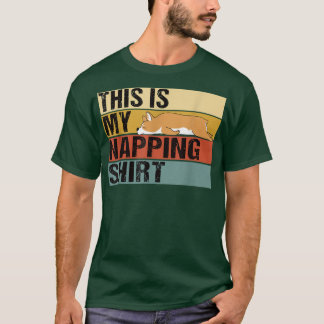Det här är min NappingFunny Corgi Sleft T Shirt
