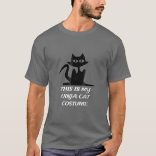 Det här är min Ninja Cat Costume T Shirt