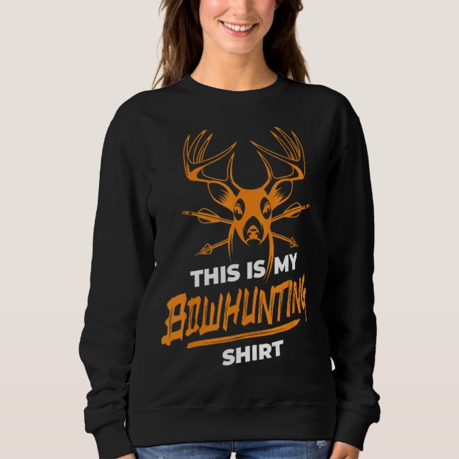 Det här är min nybörjare Hjort Hun Bowhunt T Shirt (Framsida)