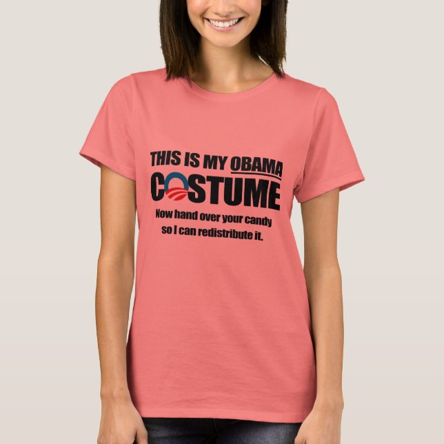 Det här är min Obama Costume Tee (Framsida)